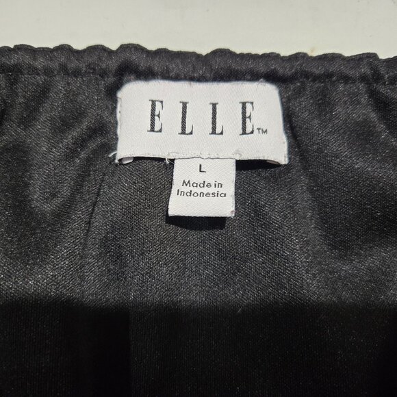 Elle Tank Dress, Elastic waist, polka dot w/flower print, Adjustable straps, Lg - Picture 9 of 9